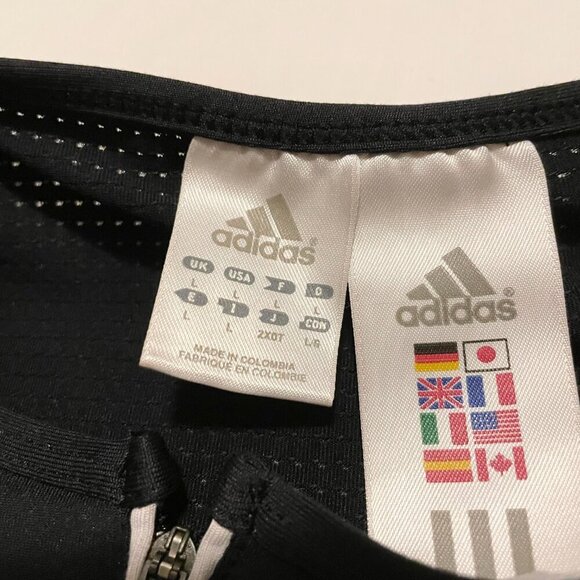 Adidas Shirt Long Sleeve Quarter Zip Youth Kids Size Large - Picture 3 of 16